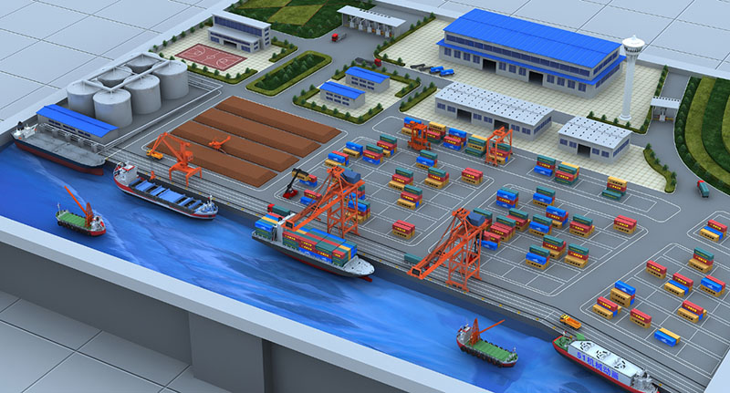 紫阳县工业沙盘3